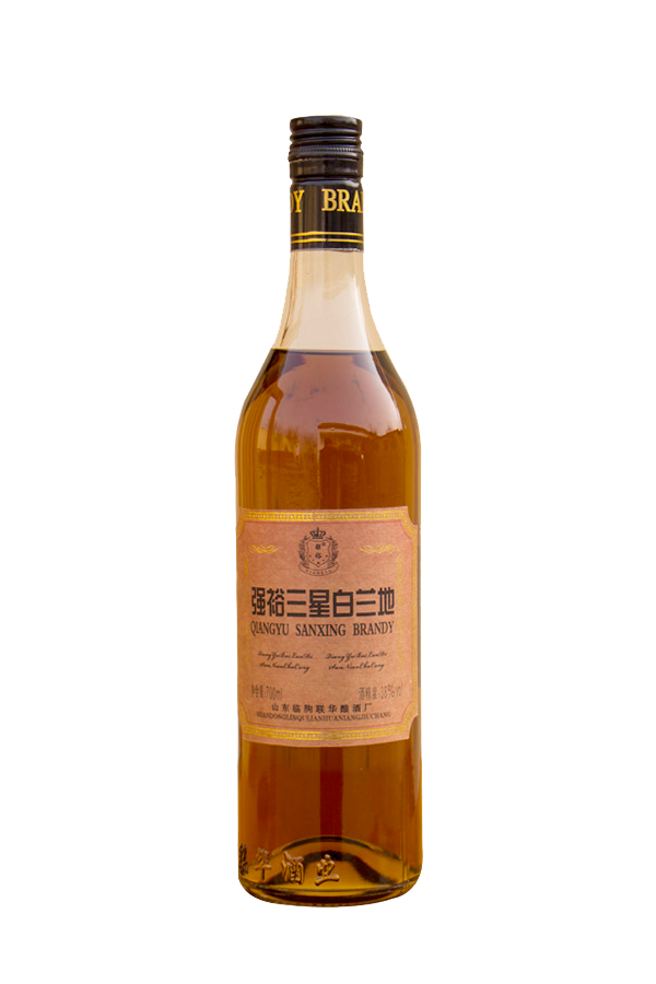 强裕三星白兰地700ml